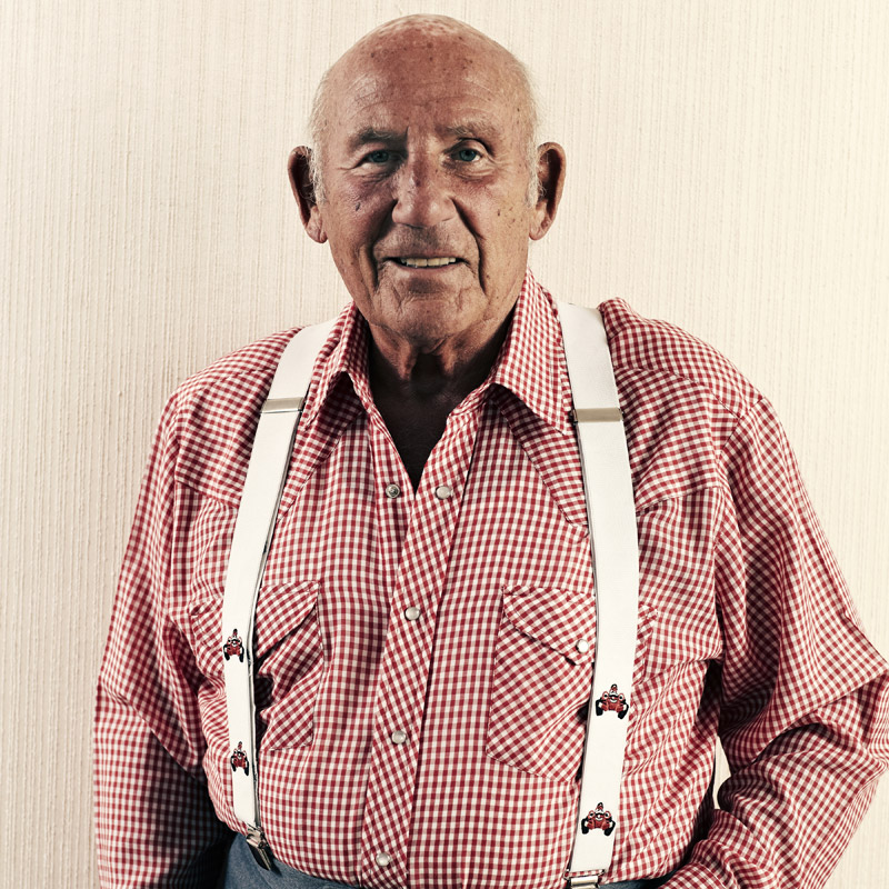 Sir Stirling Moss - portraits by Jillian Edelstein