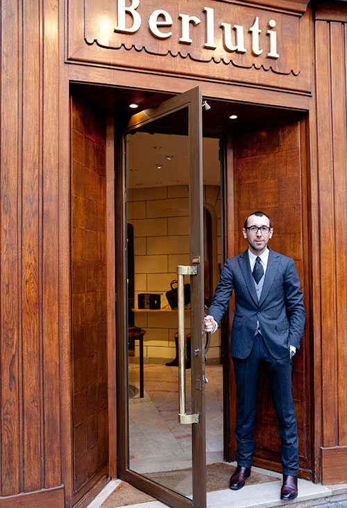 Alessandro Sartori, creative director of Berluti’s new menswear range