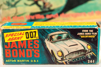 Die-cast DB5 from Goldfinger