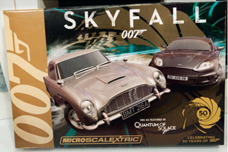 Die-cast models from Skyfall