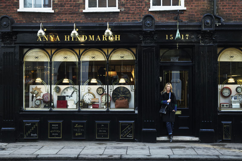 The laboratory that is the Anya Hindmarch Bespoke shop