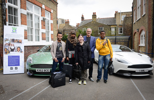 Part of Aston Martin’s employee volunteering initiative