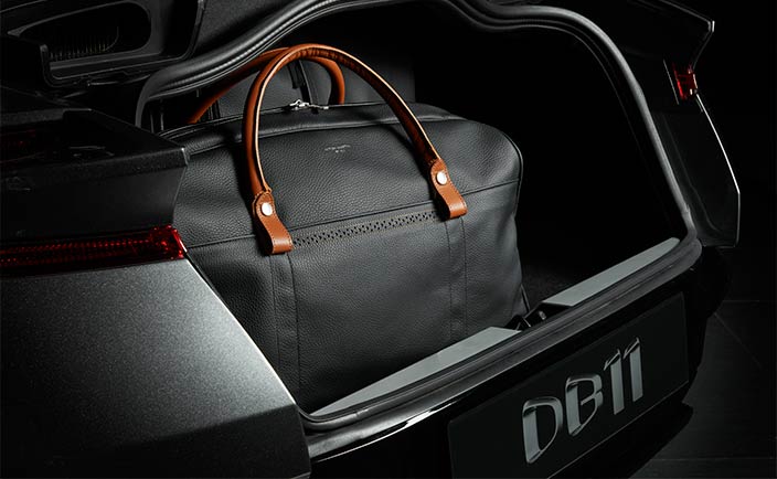 aston martin vantage luggage set