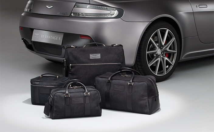 aston martin vantage luggage set