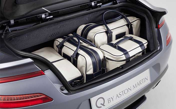 Aston Martin Vantage V8 Estuche Bolsa de equipaje conjunto de equipaje sólo Cabrio 